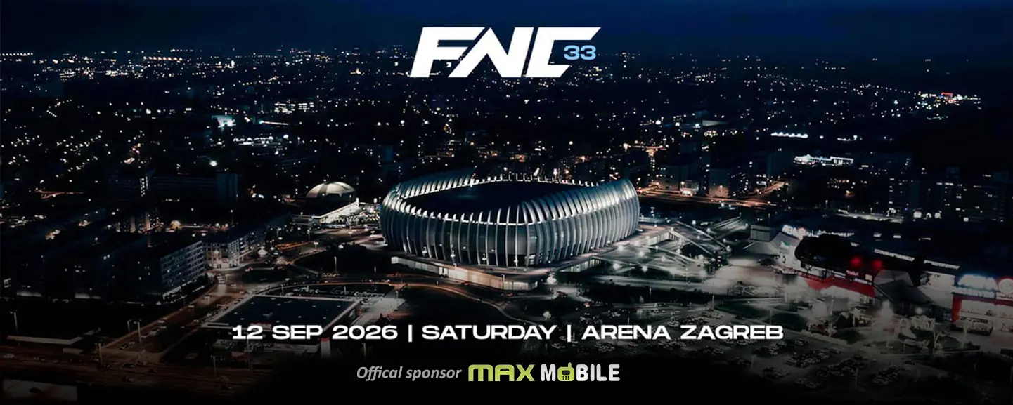 FNC se vraća kući: Spektakl FNC 33 spreman je za zapaliti Zagreb!