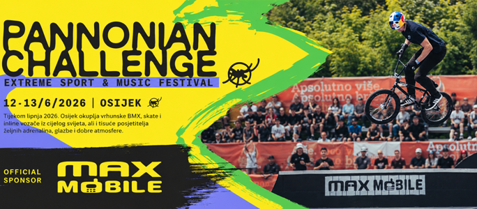 MAX MOBILE & Pannonian Challenge Osijek 2026