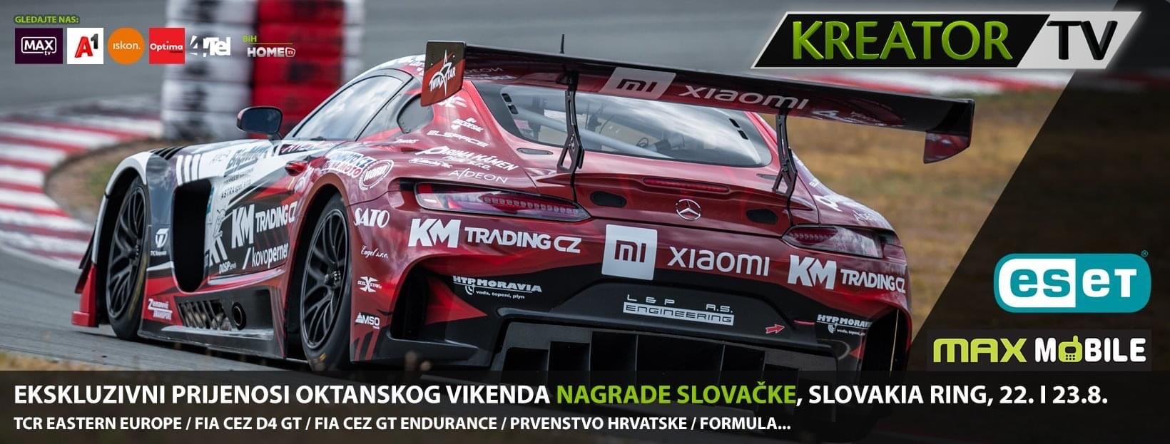 Maxmobile se reklamira u sklopu prijenosa sa Slovakia Ringa